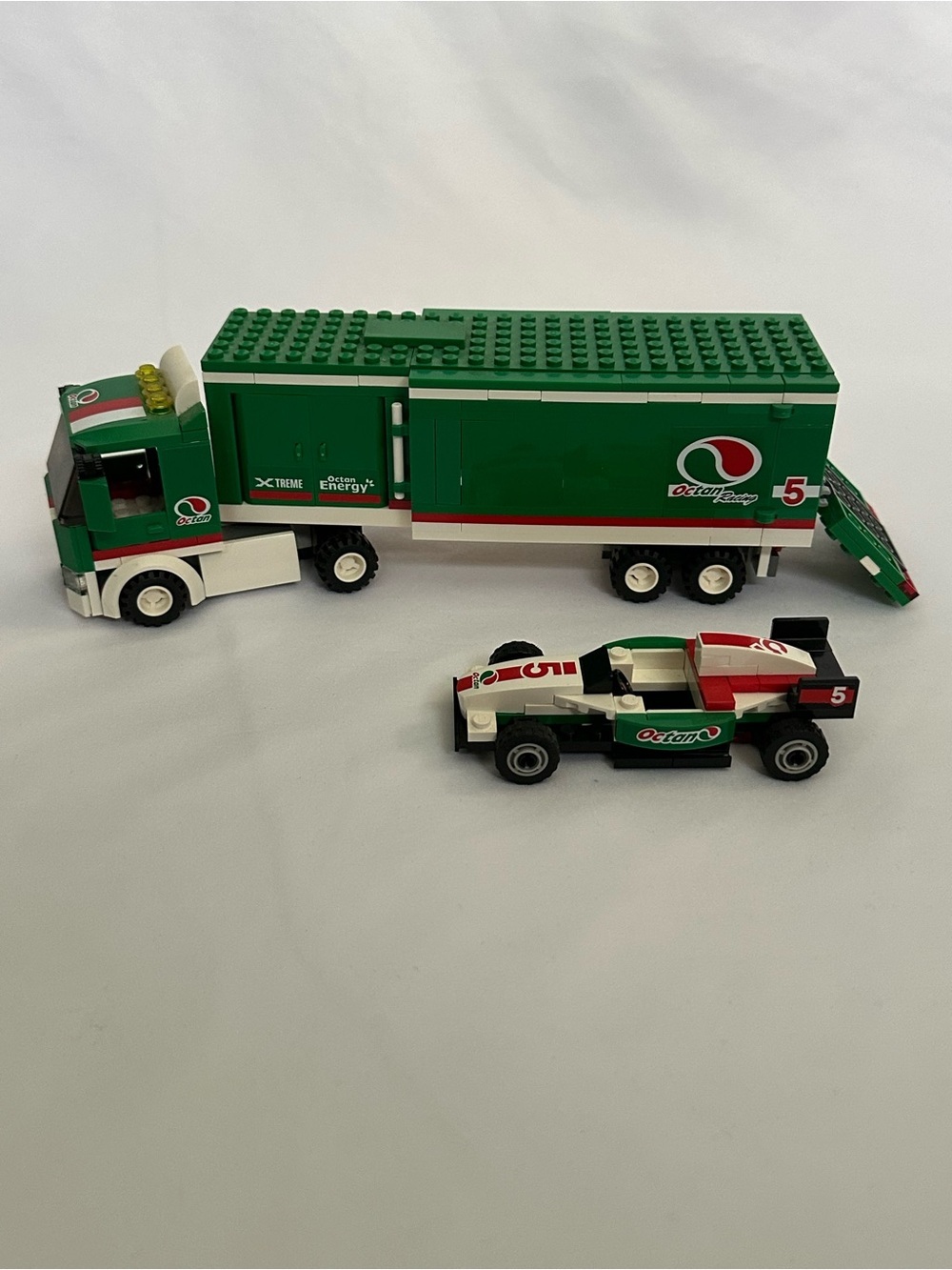 LEGO CITY: Grand Prix Truck (60025) Retired INCOMPLETE